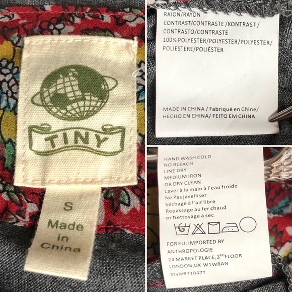 ANTHROPOLOGIE TINY Calais Top Size Small - Picture 15 of 16